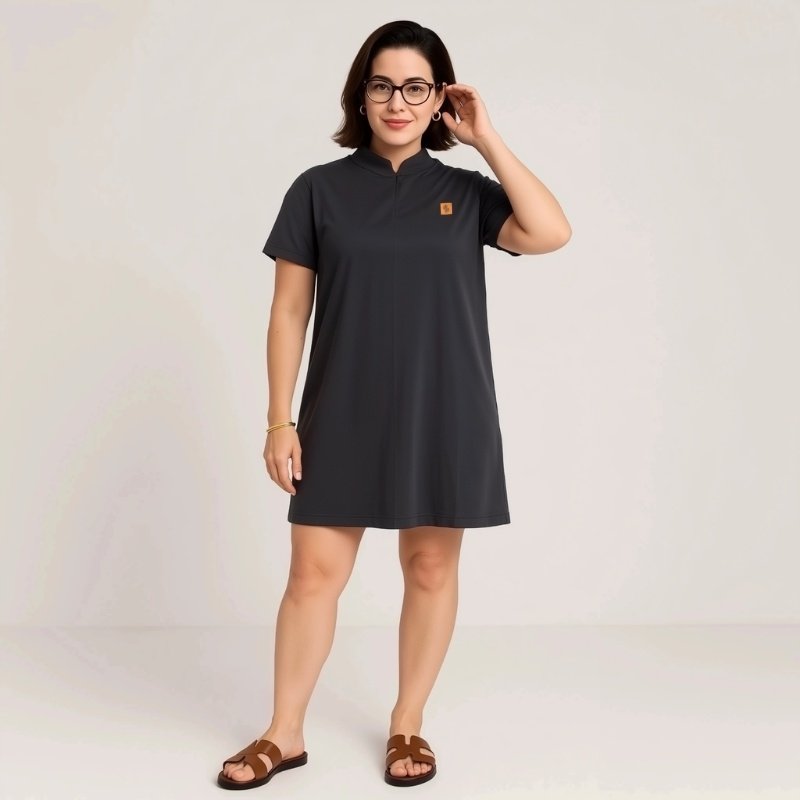 Blusão Dress Chumbo