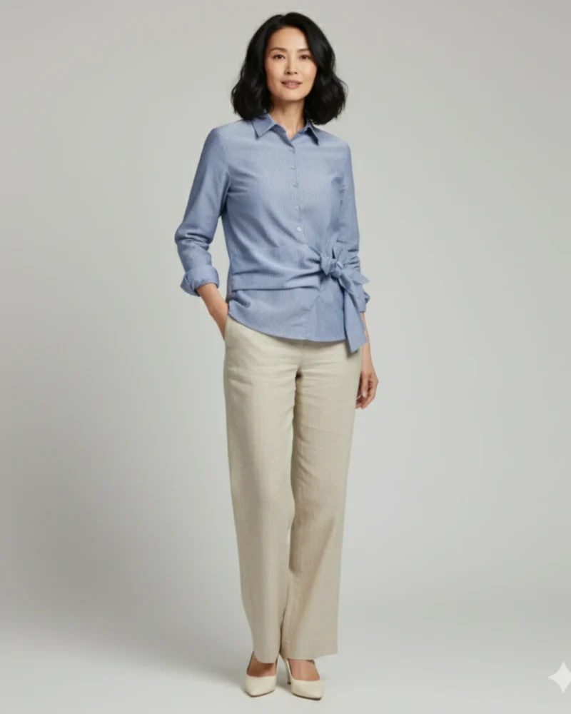 Camisa com Amarração