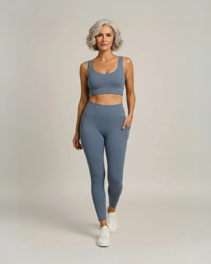 Legging NexOne com Bolso - Celeste