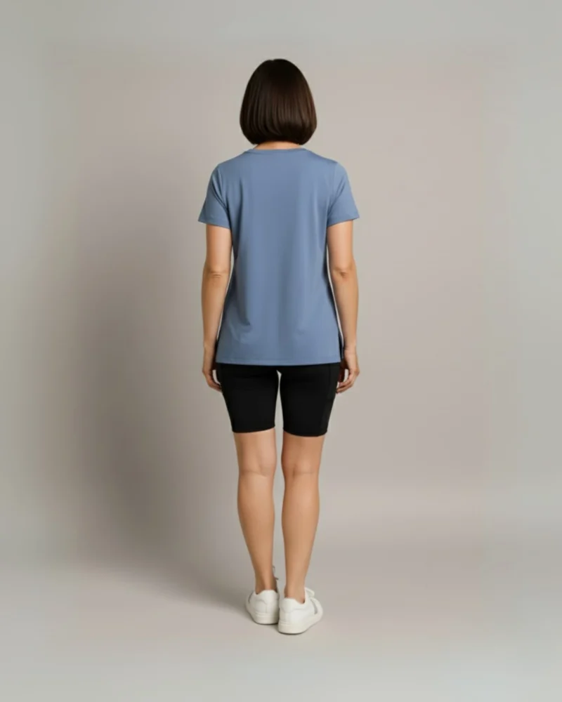 Blusa NexOne Alongada - Celeste