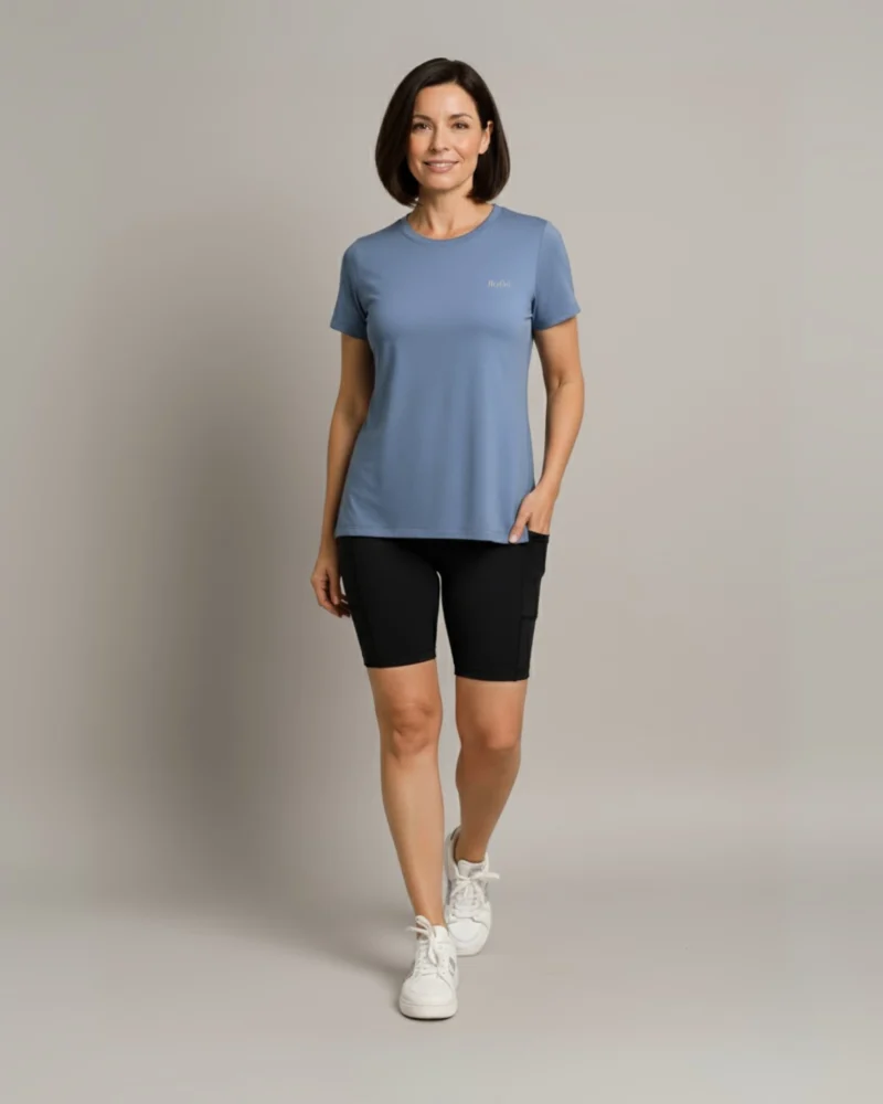 Blusa NexOne Alongada - Celeste