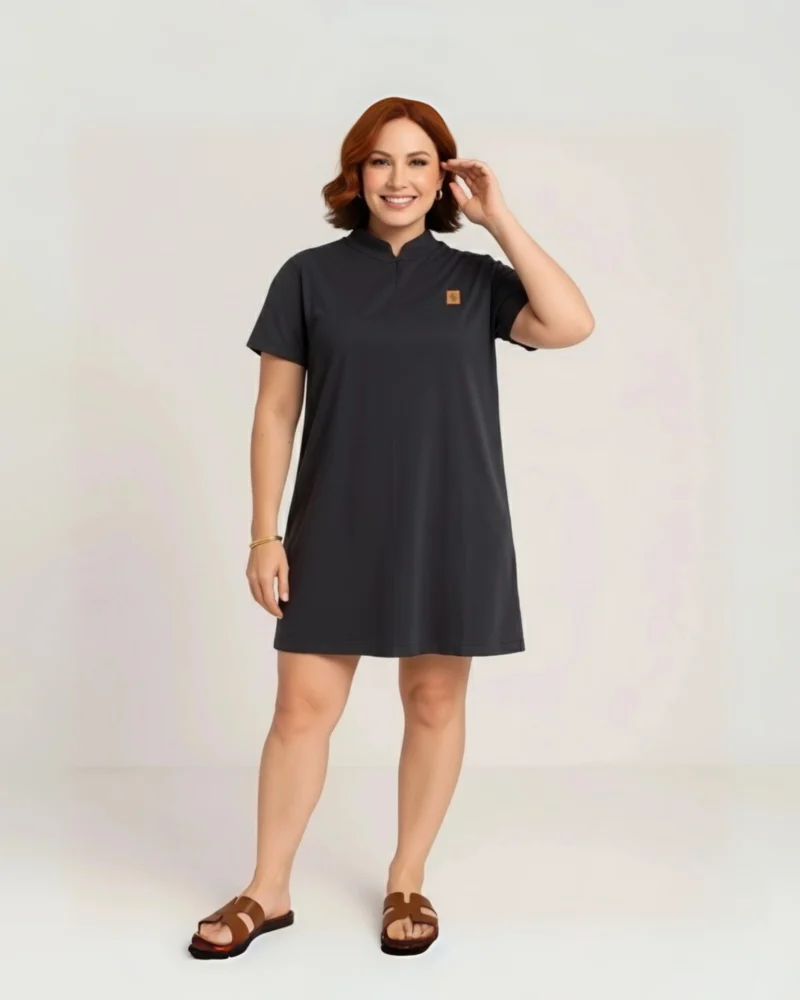 Blusão NexOne Dress Chumbo