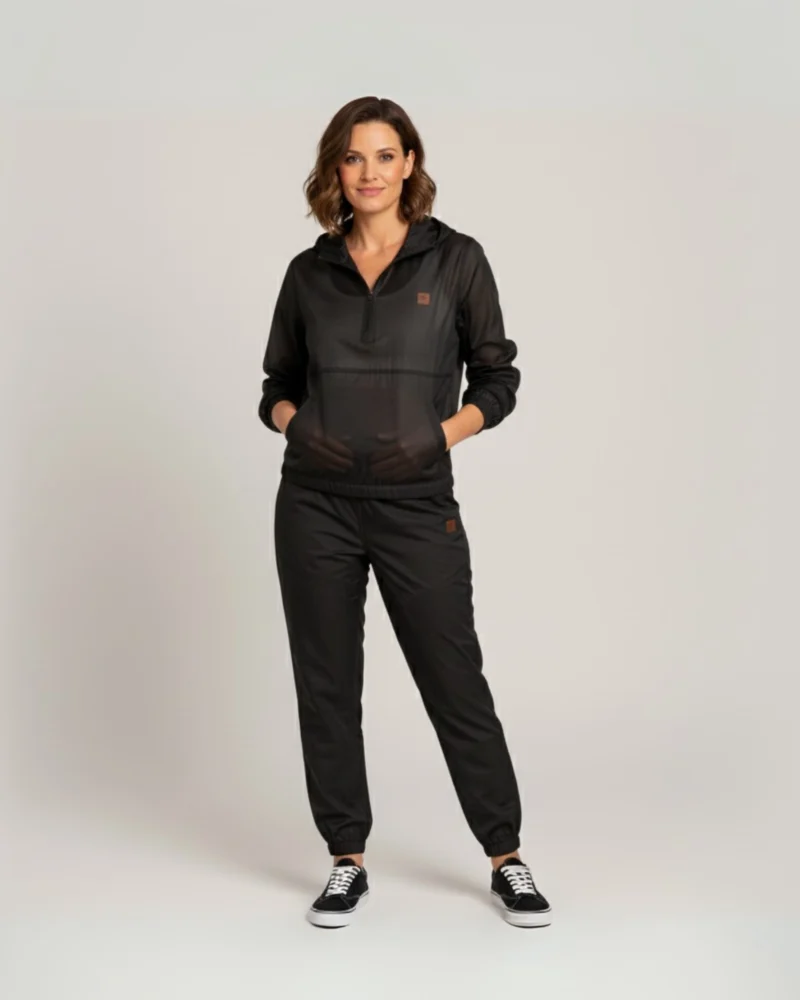 Jaqueta NexOne Corta-vento - Preto